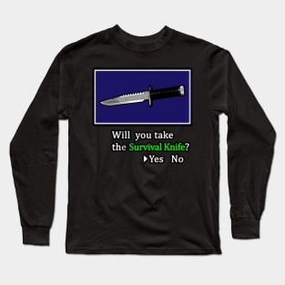 Knife Run Long Sleeve T-Shirt